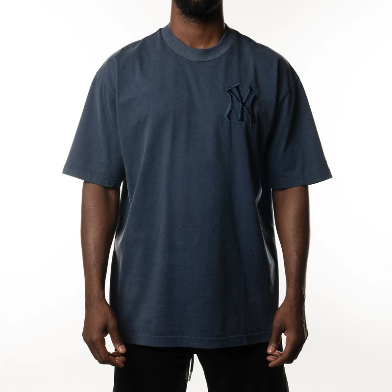New York Yankees New Era Australia Dark Blue Oversized T-Shirt