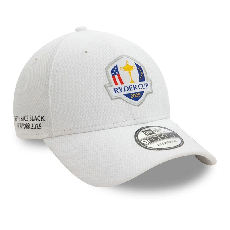 Ryder Cup Europe 2025 Diamond Era White 9FORTY Adjustable Cap