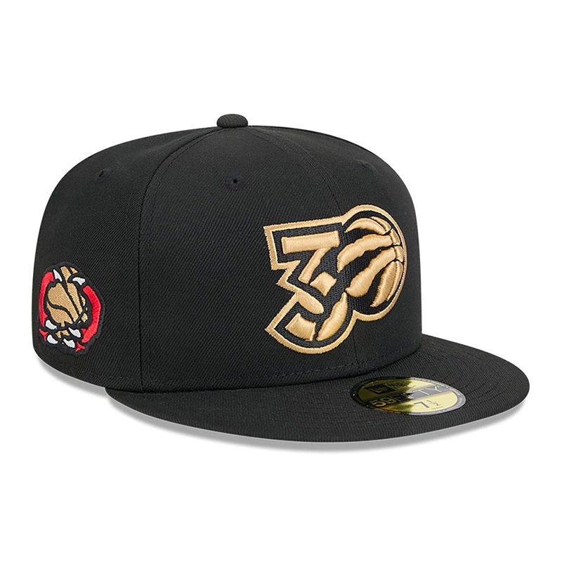 Toronto Raptors NBA City Edition Black 59FIFTY Fitted Cap