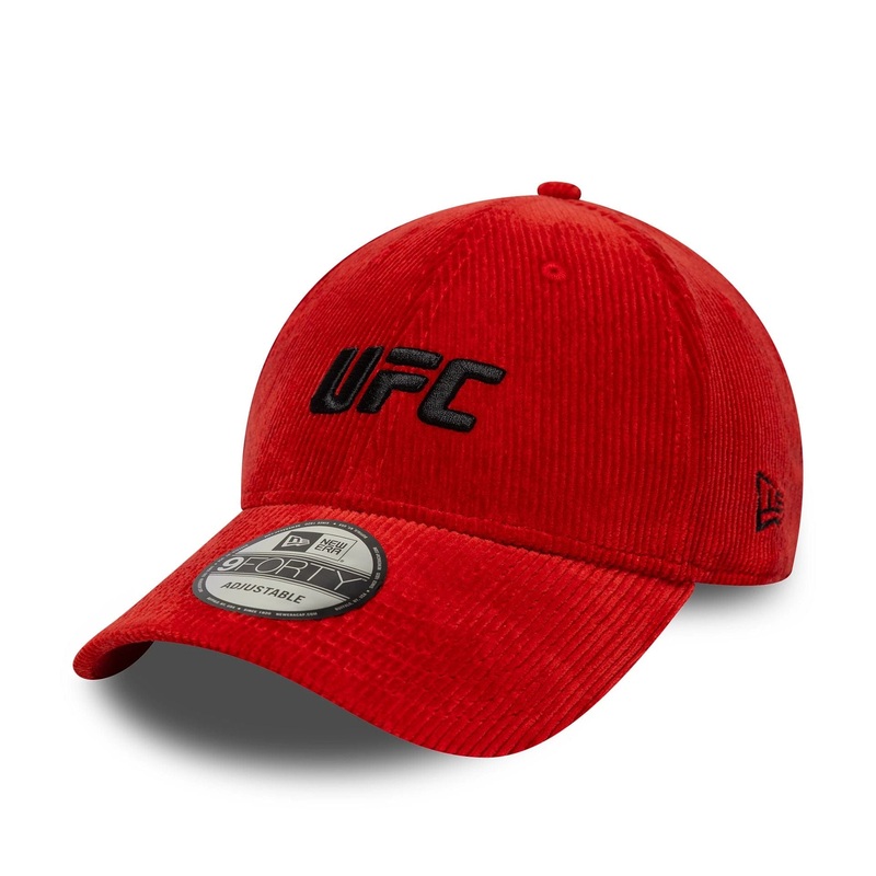 UFC Ultimate Fighting Cord Dark Red 9FORTY Adjustable Cap