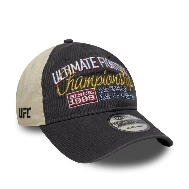 UFC Ultimate Fighting Graphic Dark Grey 9TWENTY Adjustable Cap