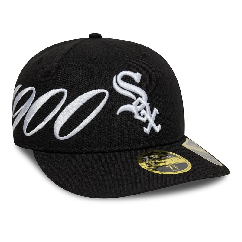 Chicago White Sox MLB Est. Black Low Profile 59FIFTY Fitted Cap