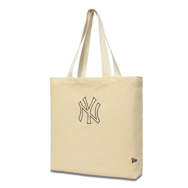 New York Yankees Cord Cream Tote Bag