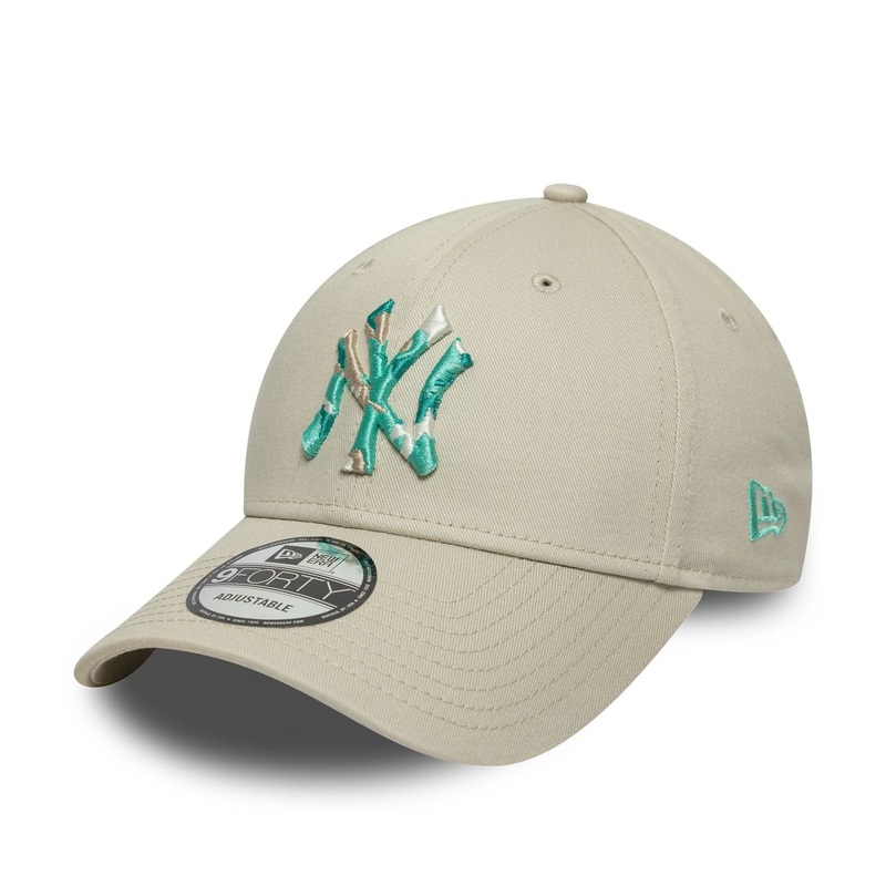 New York Yankees Seasonal Infill Cream 9FORTY Adjustable Cap