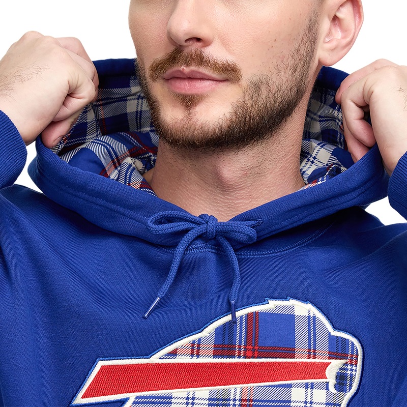 Buffalo Bills 3rd Down Plaid Hoodie