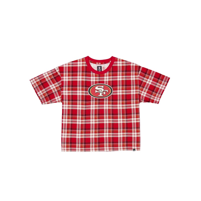 San Francisco 49ers 3rd Down Plaid Women’s T-Shirt