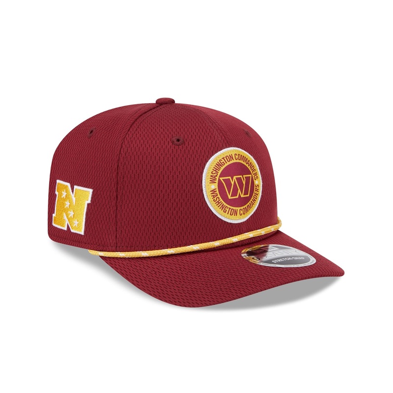Washington Commanders 2024 Sideline 9SEVENTY Stretch-Snap Hat