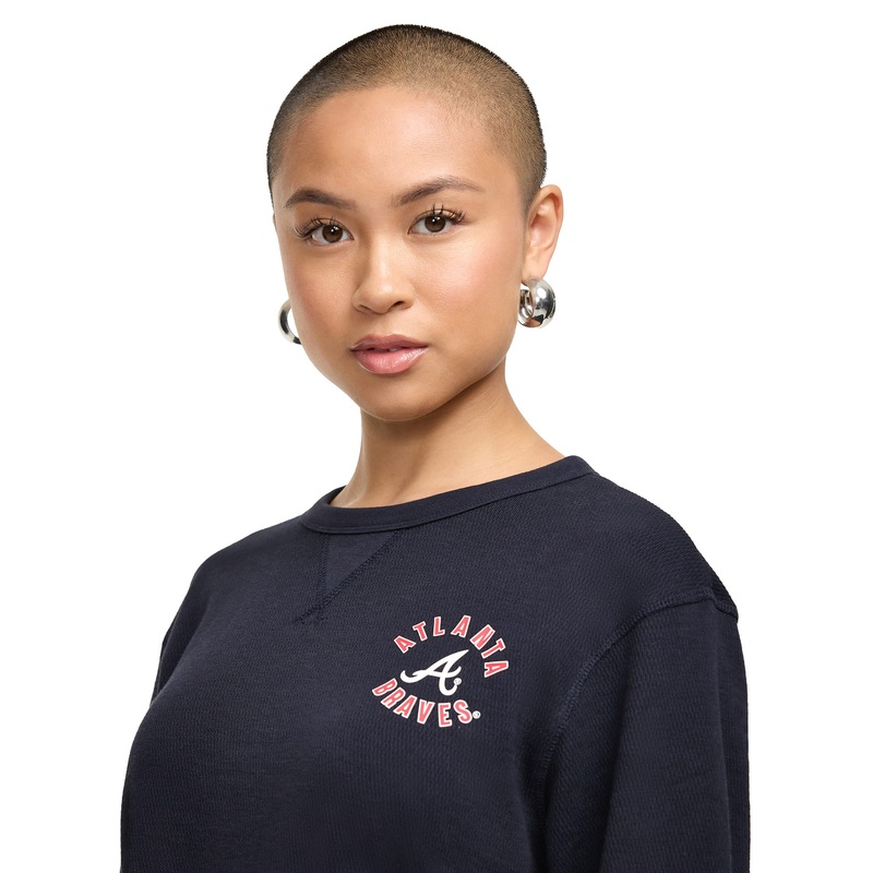 Atlanta Braves Sport Night T-Shirt Women’s Long Sleeve