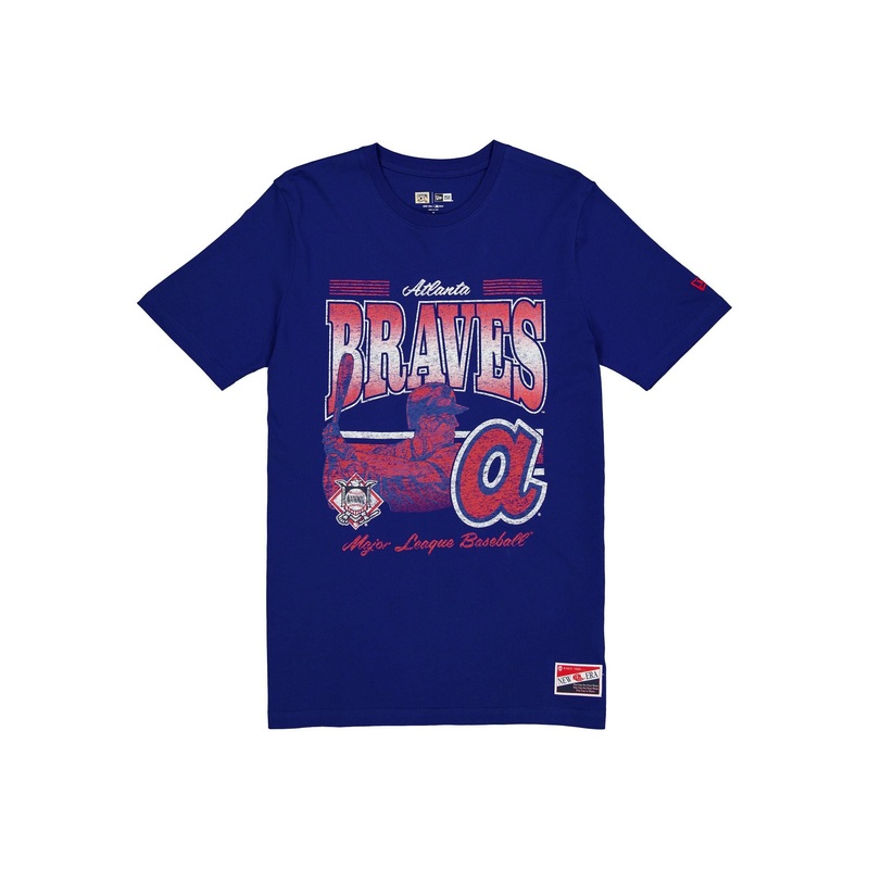 Atlanta Braves Throwback Distress T-Shirt