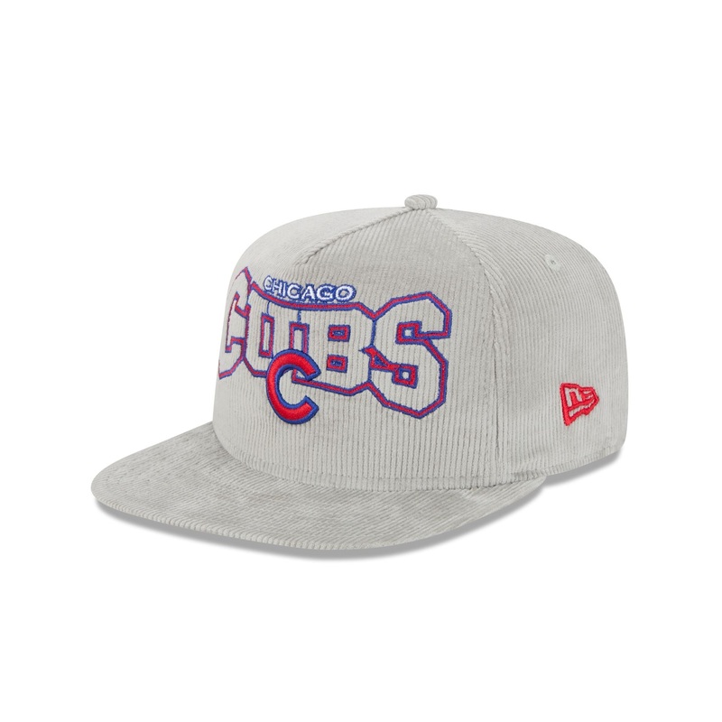 Chicago Cubs Gray Cord Golfer Hat