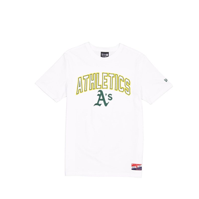 Athletics Throwback White T-Shirt