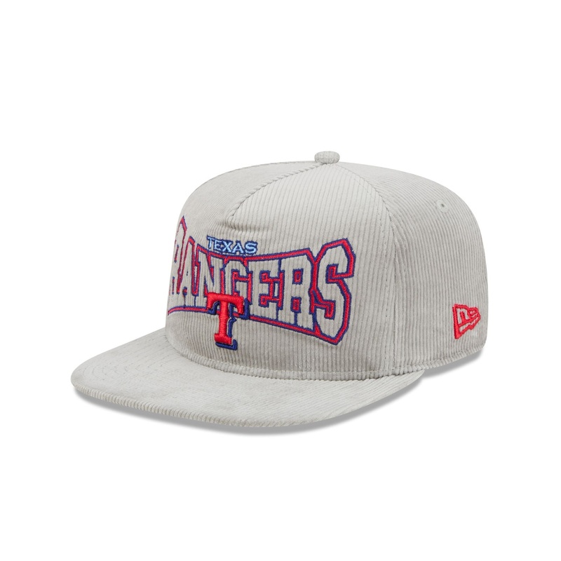 Texas Rangers Gray Cord Golfer Hat
