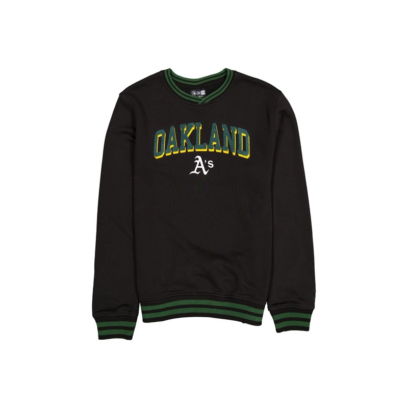 Athletics Sport Night Black Crewneck