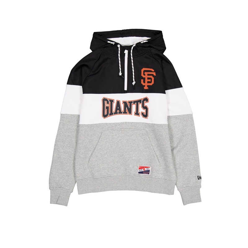 San Francisco Giants Throwback Color Block Hoodie