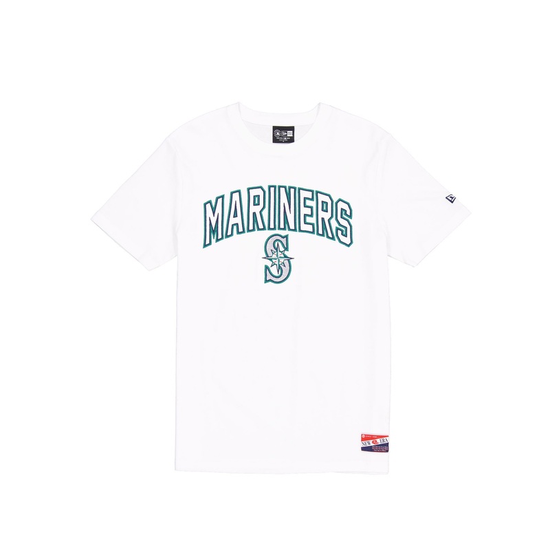 Seattle Mariners Throwback White T-Shirt
