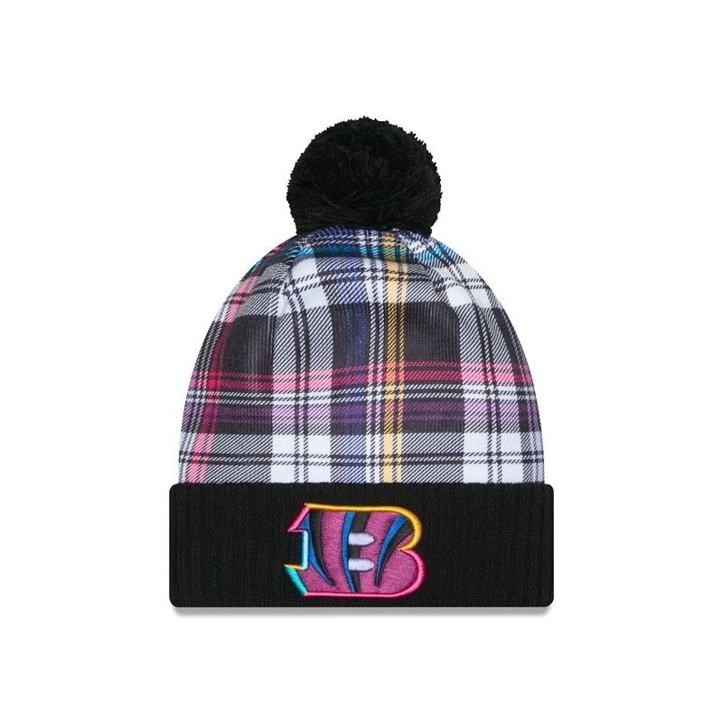 Cincinnati Bengals 2024 Crucial Catch Sport Pom Knit Hat