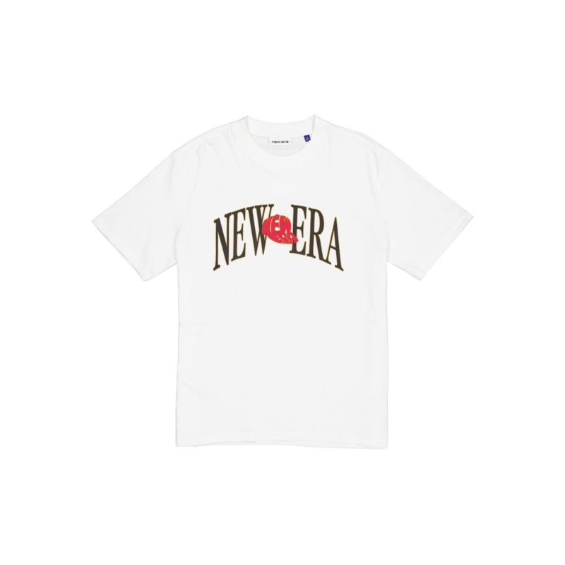 75th Retro College White T-Shirt