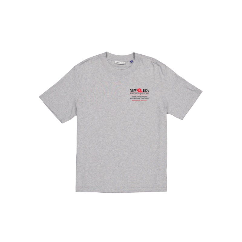 Sized Graphic Heather Gray T-Shirt