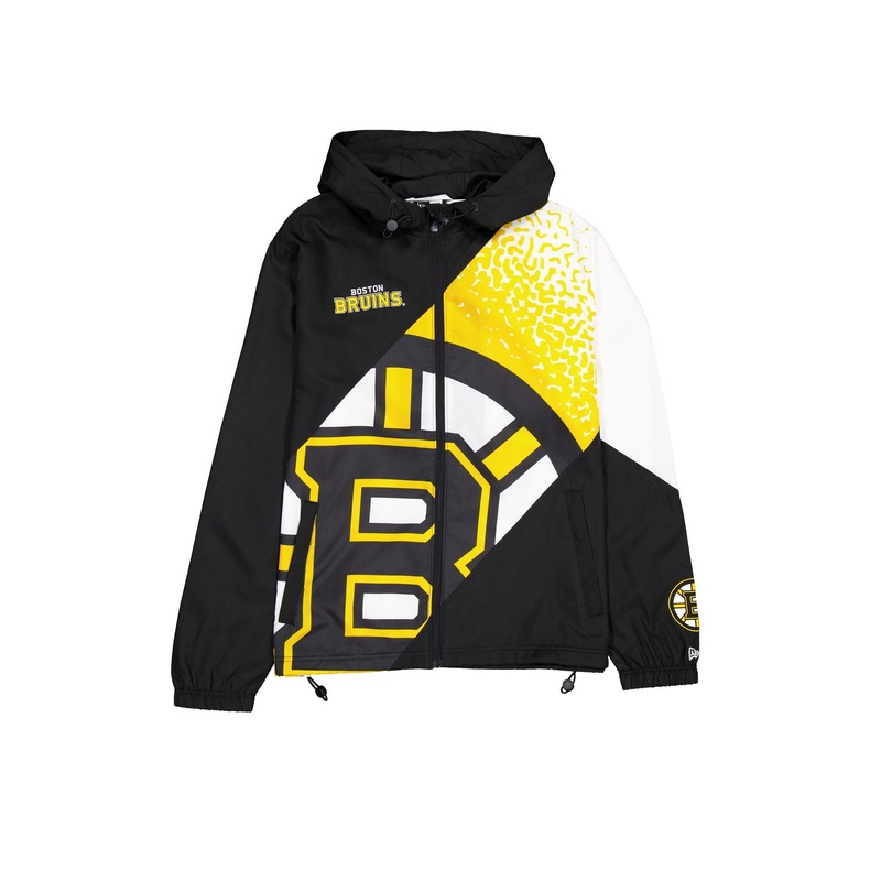 Boston Bruins Sport Classics Color Block Windbreaker