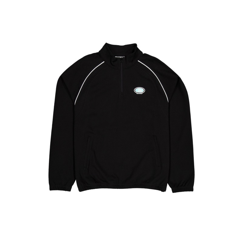Shoreline Black Half-Zip Pullover