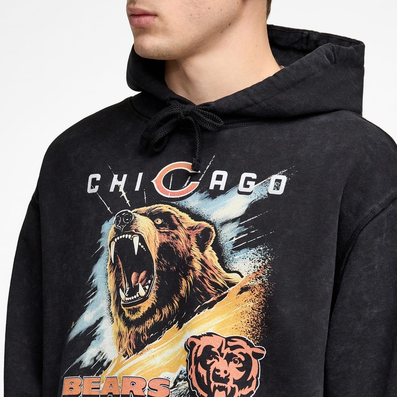Chicago Bears Premium Black Hoodie