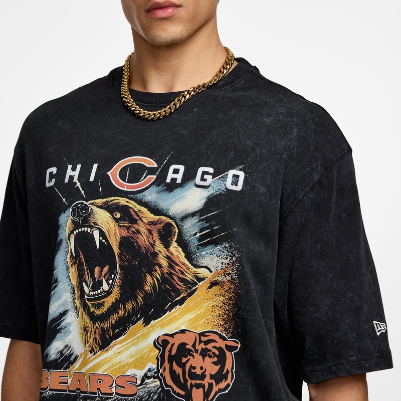 Chicago Bears Premium Black T-Shirt