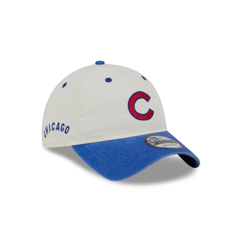 Chicago Cubs Classic Sidescript 9TWENTY Adjustable Hat