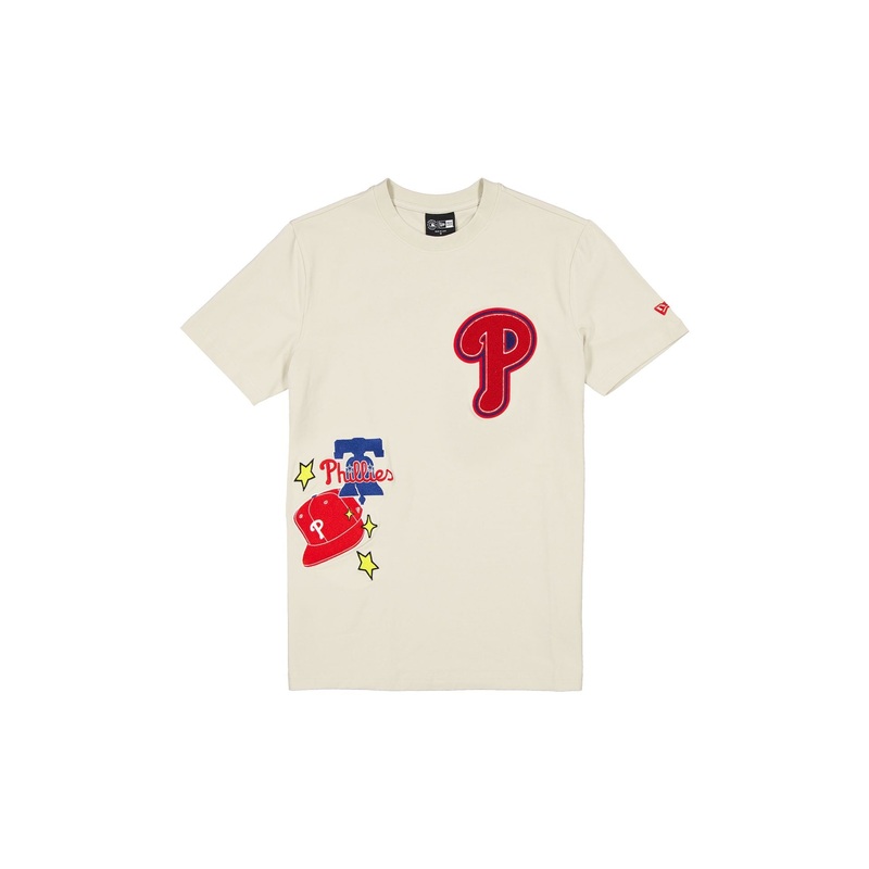 Philadelphia Phillies Stone Logo Select T-Shirt