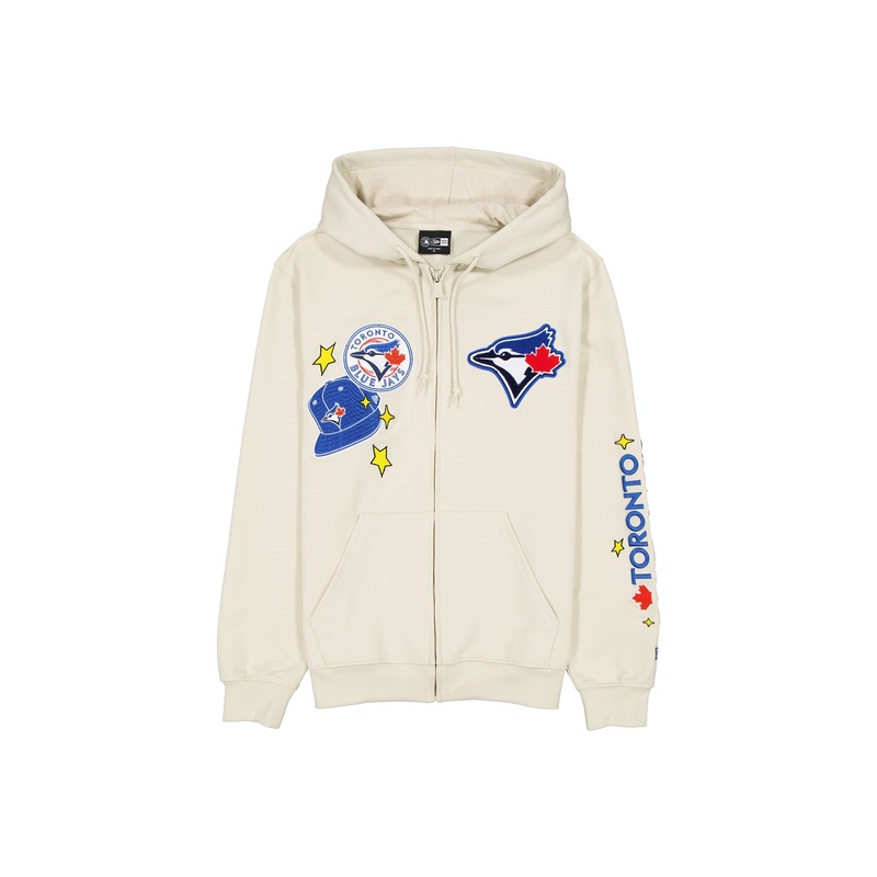 Toronto Blue Jays Stone Logo Select Full-Zip Hoodie
