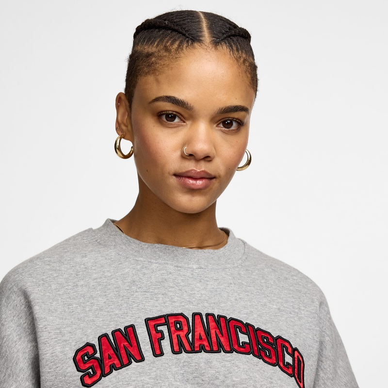 San Francisco 49ers Sport Classics Women’s Crewneck