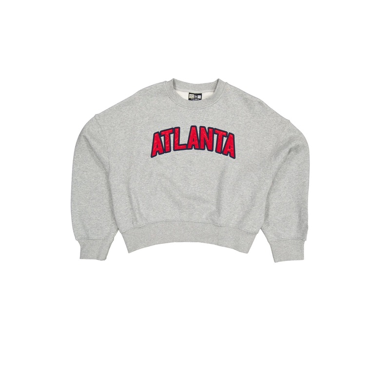 Atlanta Braves Sport Classics Women’s Crewneck