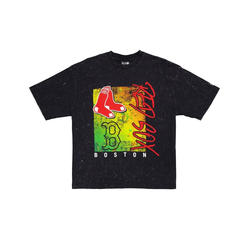 Boston Red Sox Sport Classics Boxy Black T-Shirt