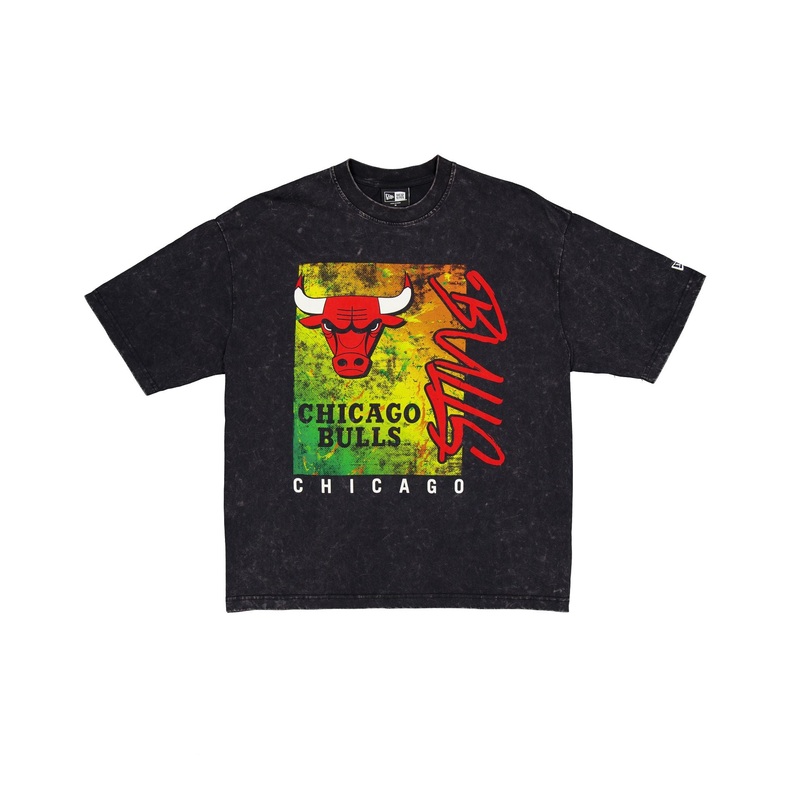 Chicago Bulls Sport Classics Boxy Black T-Shirt