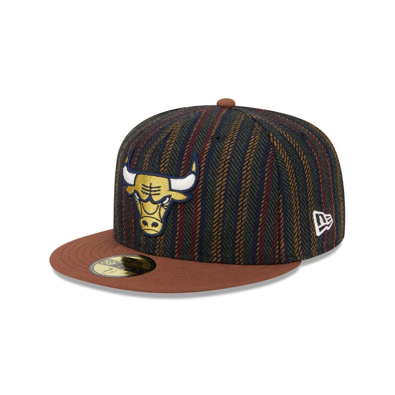 Chicago Bulls Vintage Herringbone 59FIFTY Fitted Hat