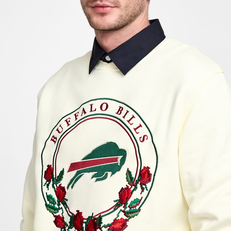 Buffalo Bills Novelty Stitch Crewneck