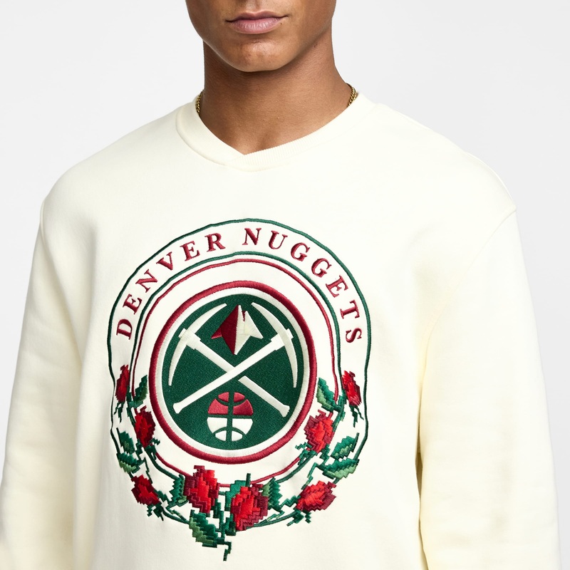 Denver Nuggets Novelty Stitch Crewneck