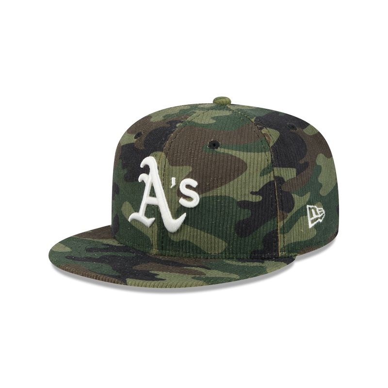 Athletics Camo Cord 59FIFTY Fitted Hat