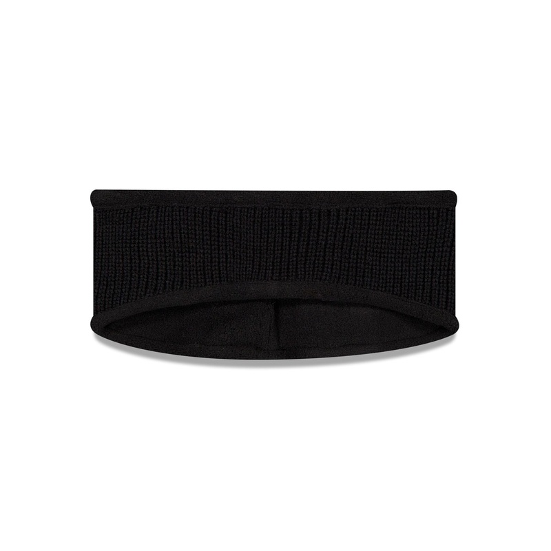 Black Knit Ear Warmer