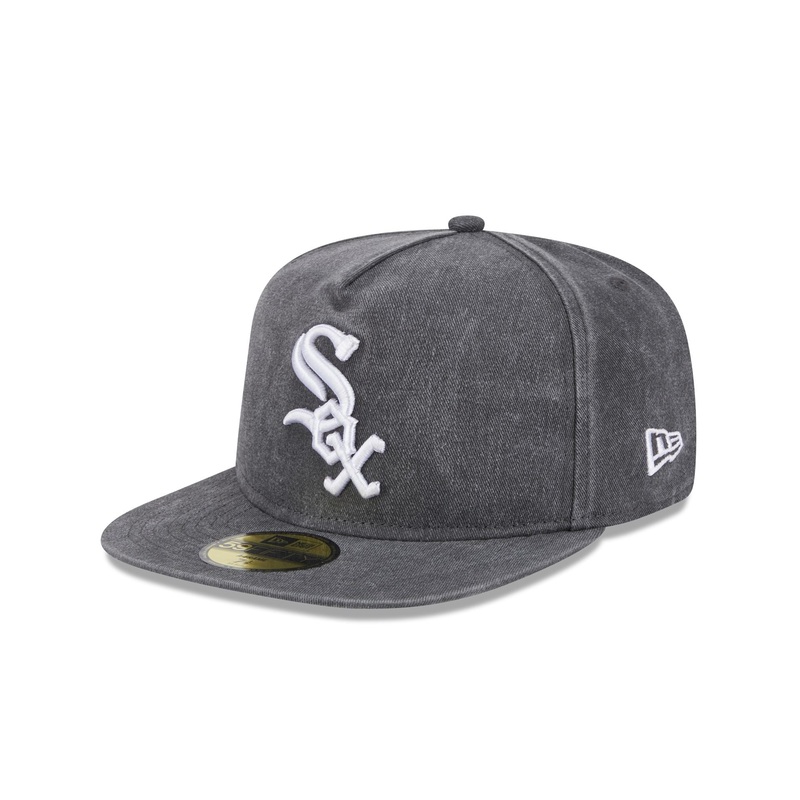 Chicago White Sox Pigment Dye 59FIFTY A-Frame Fitted Hat