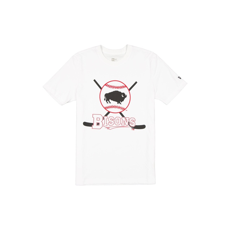 Buffalo Bisons Theme Night Hockey White T-Shirt