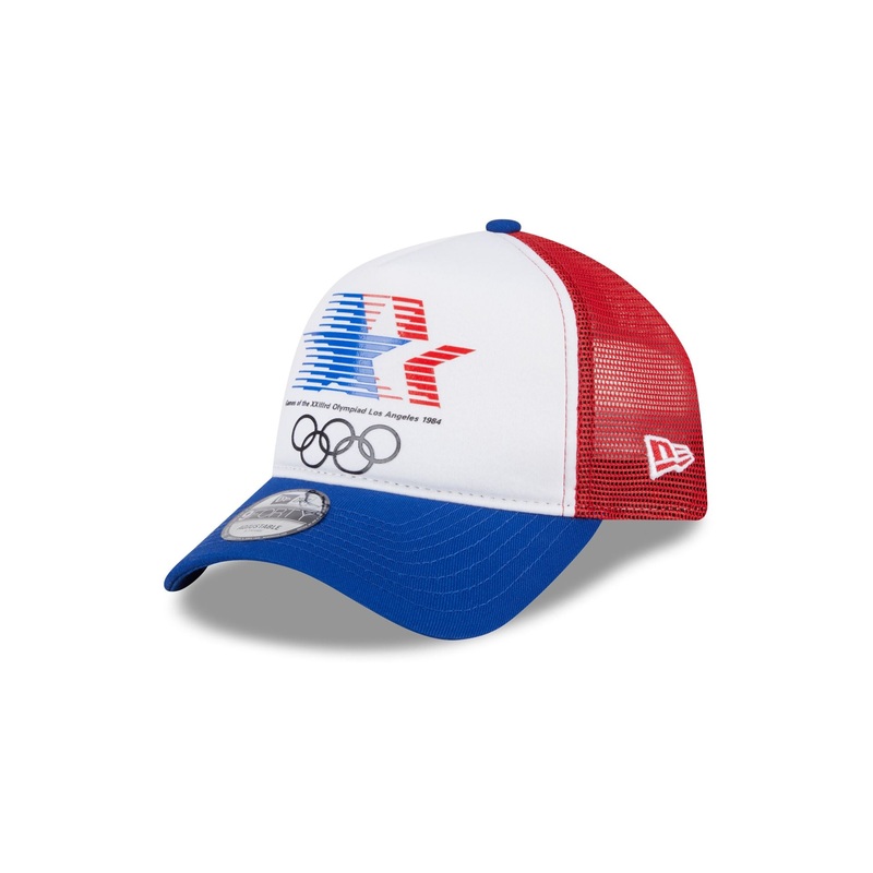 1984 Olympics Team USA 9FORTY A-Frame Trucker Hat