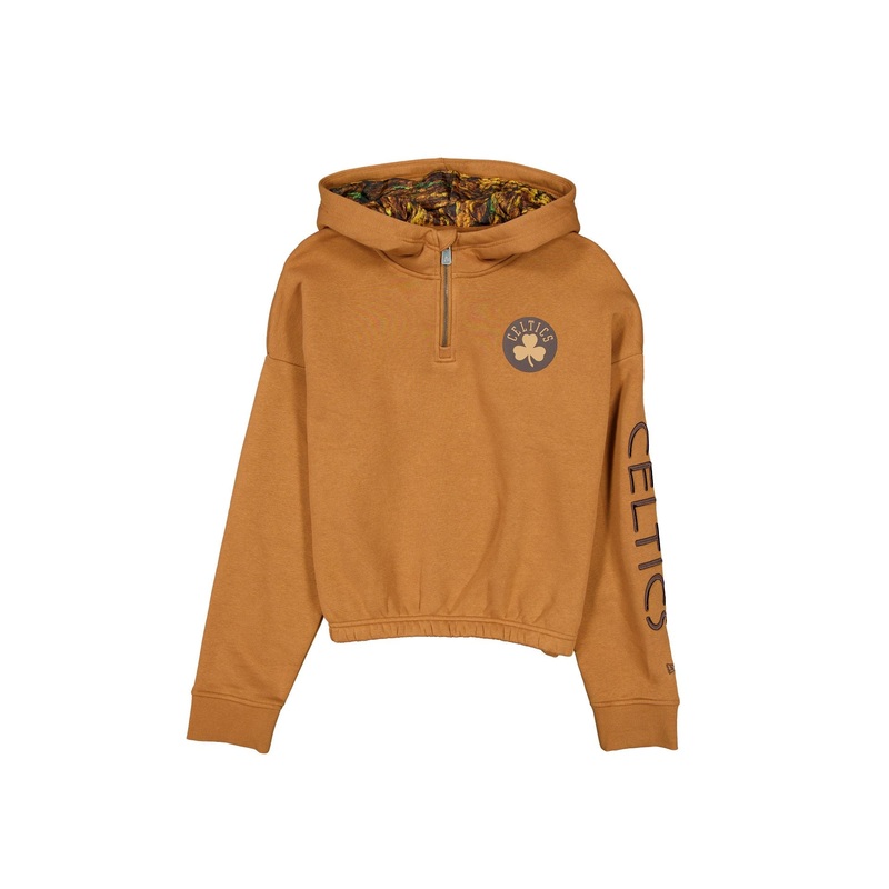 Boston Celtics 2025 All-Star Game Victory Grove Women’s Light Bronze Hoodie