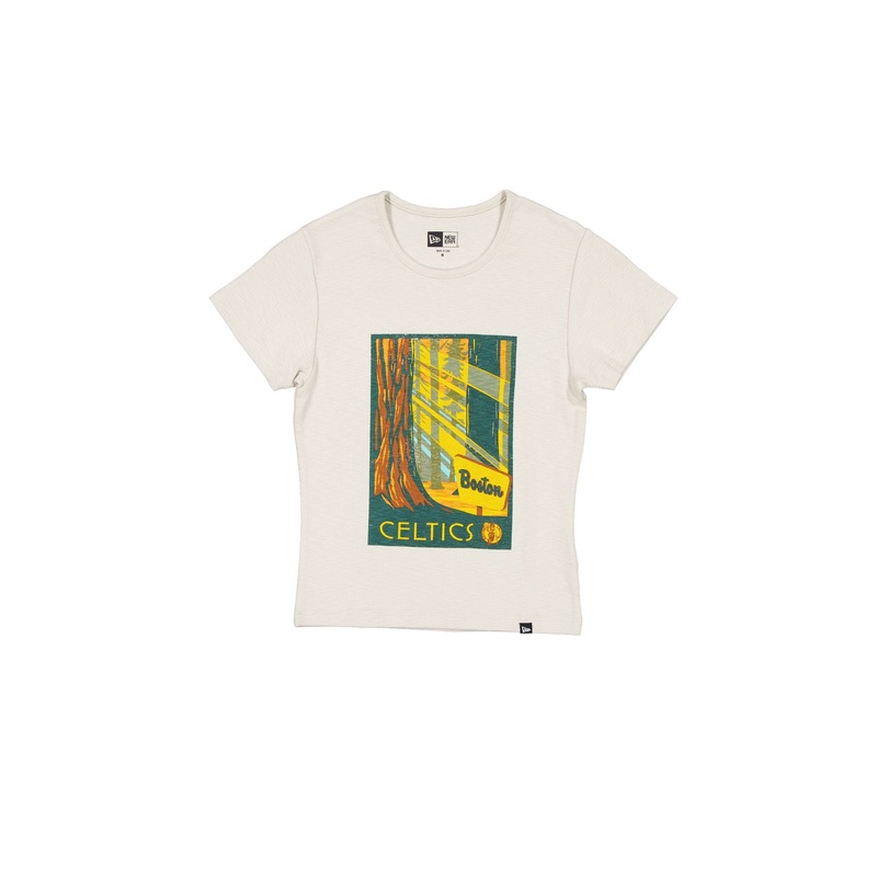 Boston Celtics 2025 All-Star Game Victory Grove Women’s Stone T-Shirt