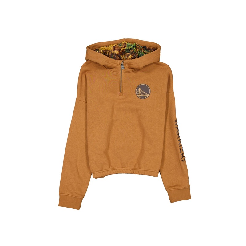 Golden State Warriors 2025 All-Star Game Victory Grove Women’s Light Bronze Hoodie