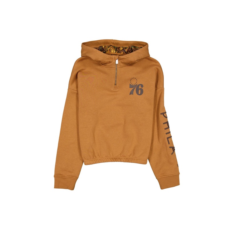 Philadelphia 76ers 2025 All-Star Game Victory Grove Women’s Light Bronze Hoodie