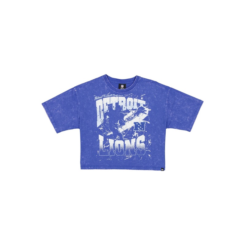 Detroit Lions Sport Classics Women’s Cropped T-Shirt