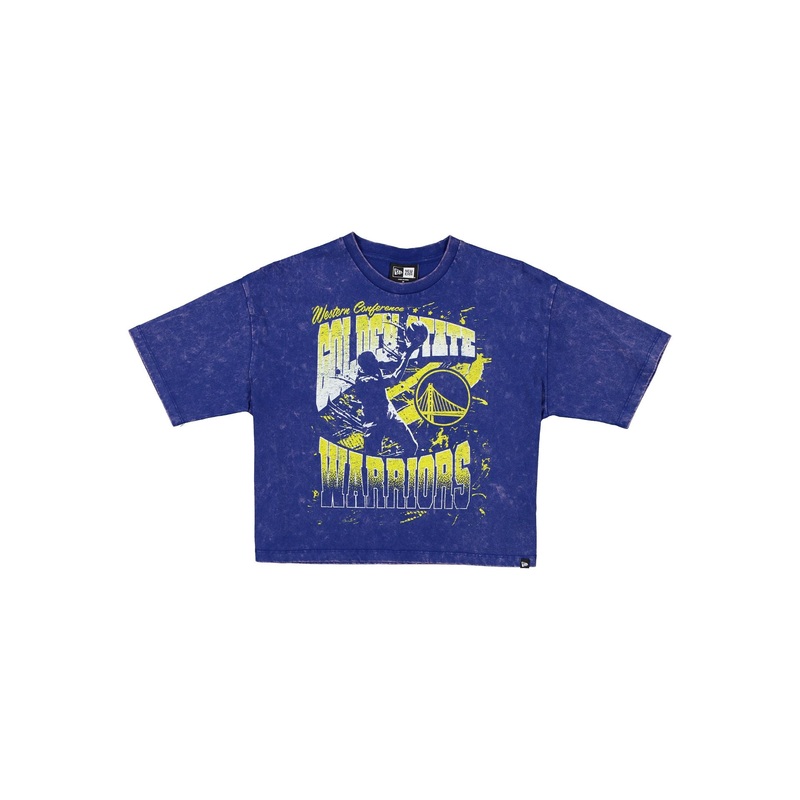 Golden State Warriors Sport Classics Women’s Cropped T-Shirt