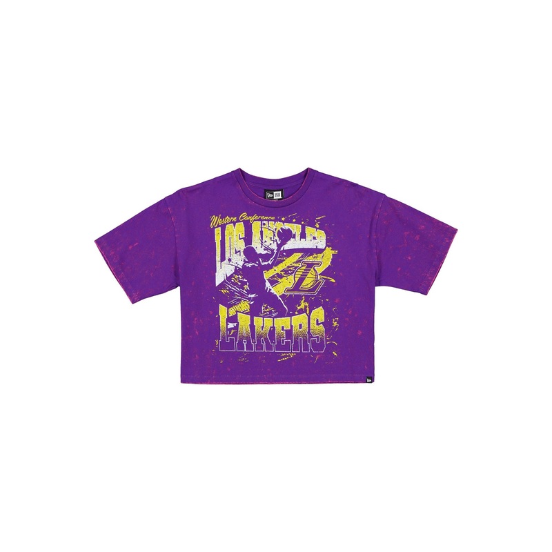 Los Angeles Lakers Sport Classics Women’s Cropped T-Shirt