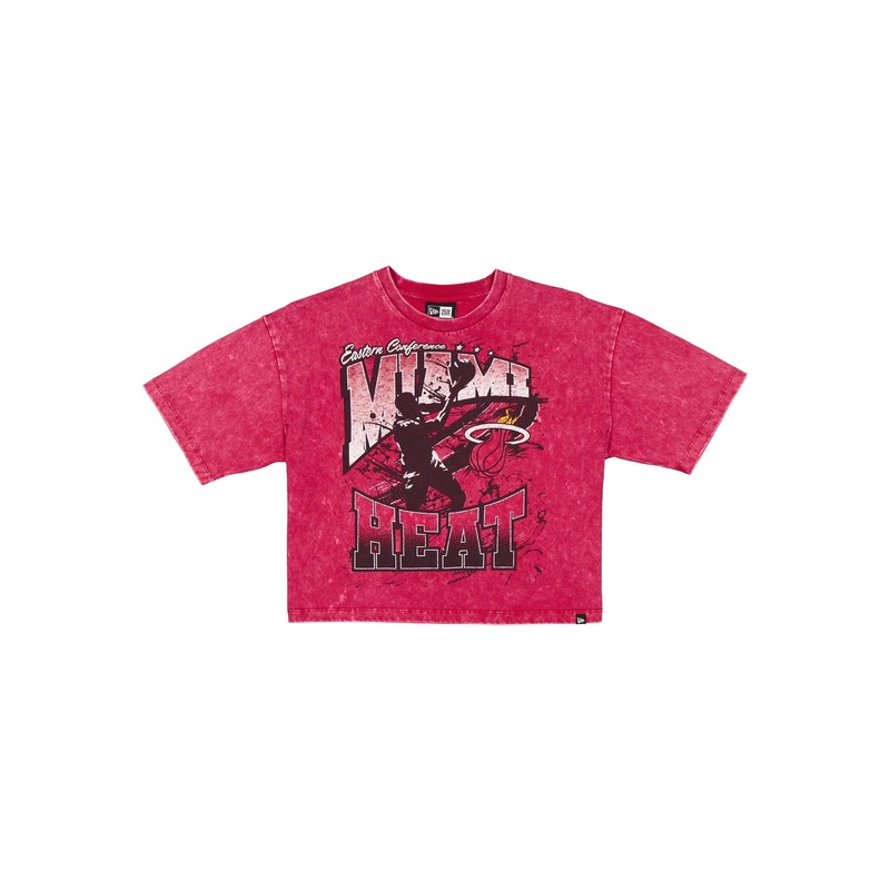 Miami Heat Sport Classics Women’s Cropped T-Shirt
