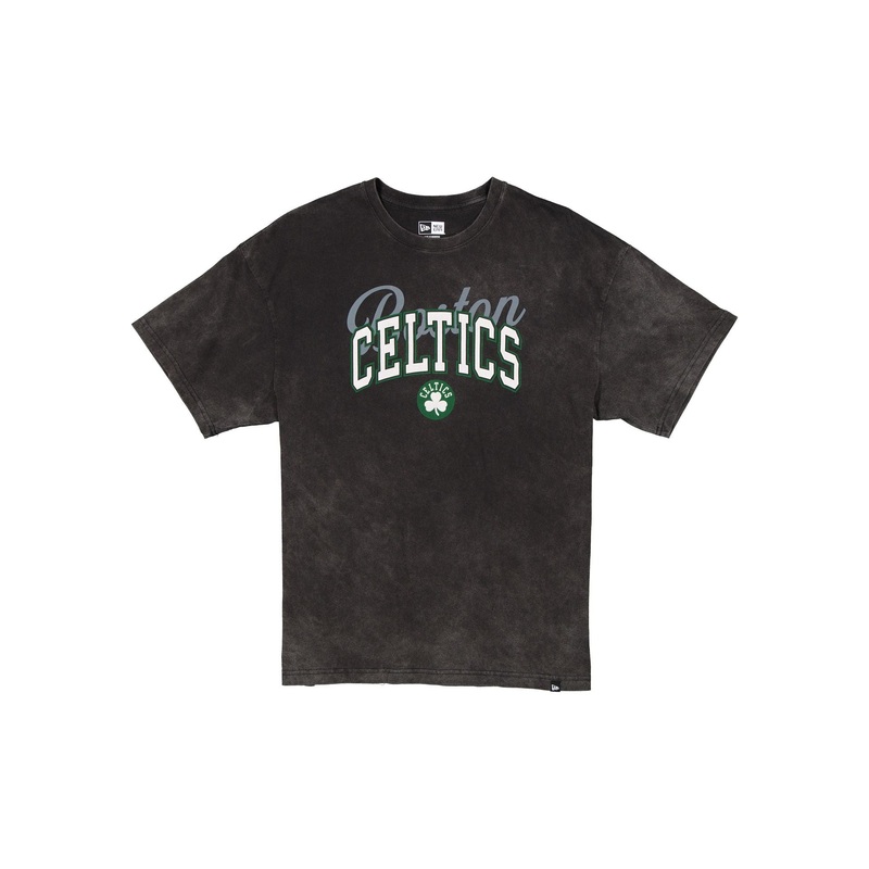 Boston Celtics Women’s Oversized Washed Black T-Shirt